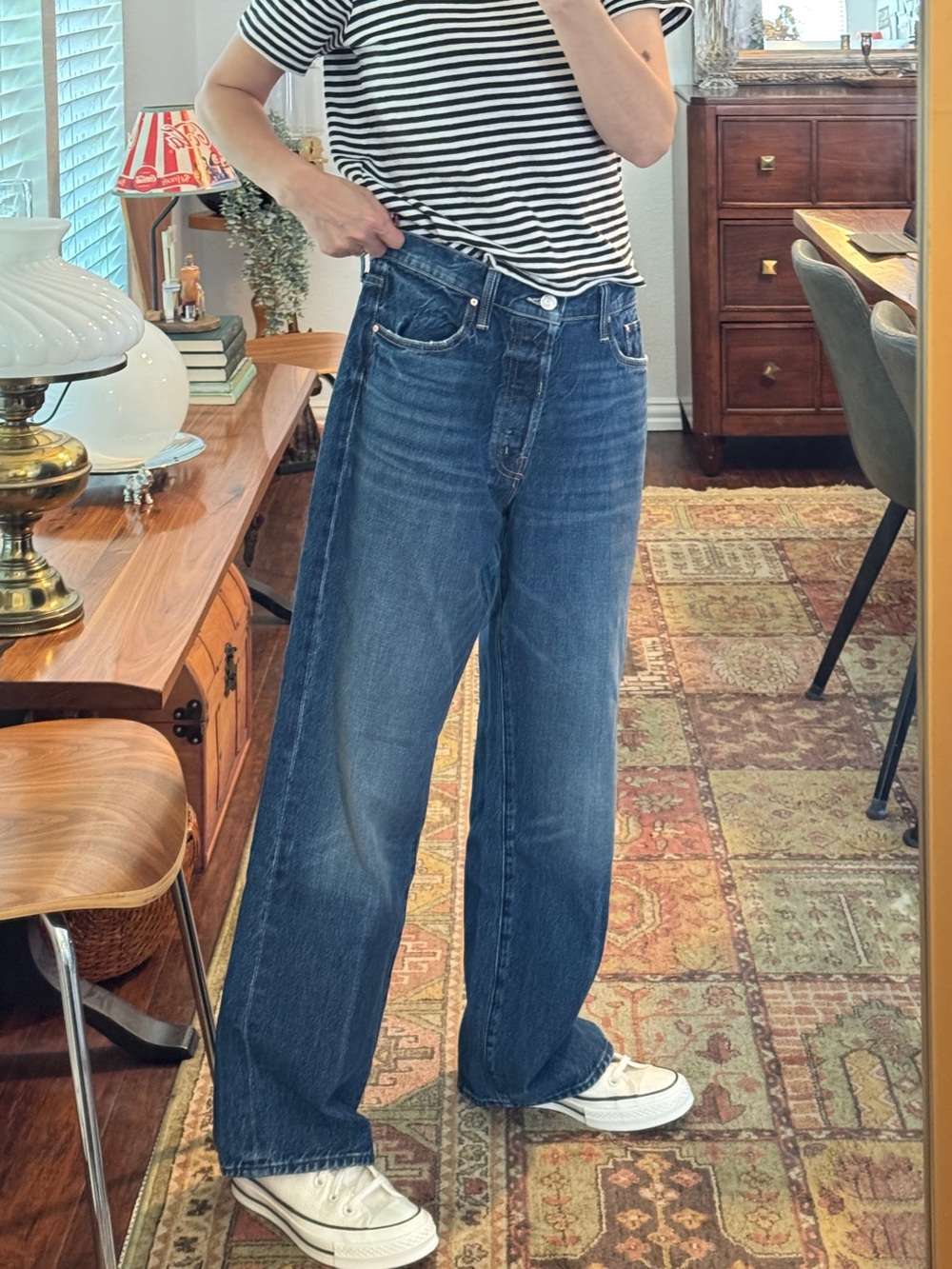 MOTHER Women The RAMBLER Ankle Jeans Size 29